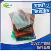 Tianshui pc Tablero Sunshine techo transparente material de invernadero doble capa hueco diez años transparente azul lago tablero Sunshine 10mm