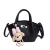 Bolso Cruzado Tipo Cubo Minimalista con Patrón de Lichi para Mujer, Modelo Nuevo de Alta Gama 2026, Bolso de Mano para Uso Diario, Bolso de Hombro, Bolso Canasta para Debajo del Brazo