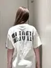 2026 Estilo Americano Nueva Marca de Moda Diseño Bordado Camiseta de Manga Corta de Algodón Puro para Hombres y Mujeres Verano Pareja Estudiante Tops Ins