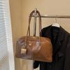 Bolso Vintage para Mujer de Gran Capacidad 2024 Nuevo Otoño e Invierno Bolso de Hombro Casual Textil a la Moda Combinable Bolso Almohada