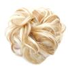 Em estoque Peruca Europeia e Americana Anel de Cabelo de Bola Peruca de Fibra Química Pacote de Cabelo Anel de Cabelo Cacheado Botão Fofo