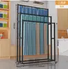 Estante de Exhibición para Cortinas, Tarjeta de Color de Tejido para el Hogar, Muestra de Tela, Soporte de Exhibición para Exposiciones
