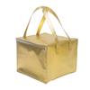 Bolsa Aislante para Pastel de Tela No Tejida Laminada a Registro Impermeable Refrigerada con Velcro Bolsa para Lonchera Bolsa Conserva Frescura Bolsa de Hielo Para Llevar Bebida Fría
