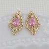 Accesorios de Joyería DIY Colgantes de Cobre Micro-Incrustados con Zircón Estilo Antiguo Adornos para la Cabeza Estilo Exótico Materiales para Aretes de Ropa