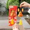 Bolsita Fu Lu, regalo cultural y creativo portátil, amuleto de paz para zona escénica, colgante pequeño, adorno para colgar en el coche, bolsa de sachet