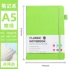 Caderno Caderno Impressão Personalizada Logo Simples Criativo Alto Valor A6 Couro Rígido Bloco de Notas A5 Capa Dura Alça Rt