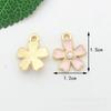 Fabricante de Accesorios de Joyería de Estilo Floral, Venta al por Mayor de Joyería DIY Hecha a Mano de Aleación, Accesorios de Joyería DIY con Goteo de Aceite Transfronterizo