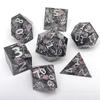 Fabricante Direto Cabelo Liso Resina COC Dado Pontiagudo DND Dungeons & Dragons Cesulhu TRPG Cosplay D6