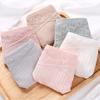 Lote de Fábrica Mujer Embarazada Materna Mamá Cintura Baja Tornillo Patrón de Algodón Abdominal Talla Grande Forma de V Base Triangular Tanga Horquilla de Cabeza