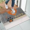 Tapete Nórdico para Entrada, Tapete para Pies para Entrada Doméstica, Tapete Simple para Piso para Dormitorio, Baño, Inodoro, Antideslizante