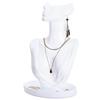 Collar Almacenamiento Exhibidor Estante Modelo de Figura Doméstico Accesorios Exhibición de Cuello Aretes Joyería Puesto de Mercado Nocturno Joyero