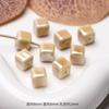 [Cacao de leche de coco] color té con leche cuentas cerámicas pata de gato estrella corazón perrito material para abalorios DIY joyería