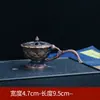 Direto do FabricanteQueimador de Incenso Criativo de Liga com Padrão de Nuvem Pequena, Popular no Tiktok, Peça Decorativa Queimador de Incenso Boshan