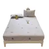 Novo Cobertor de Cama Espesso de Lã de Leite Outono e Inverno Estampa Simples Com Veludo Quente Peça Única Cobertor de Cama para Dormitório Quarto Conjunto de Três Peças