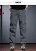 Pantalones casuales, pantalones jogger softshell a prueba de viento e impermeables para exteriores, holgados y cómodos, pantalones de senderismo adelgazantes, pantalones lisos de color sólido