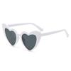 Gafas de Sol Rosas con Forma de Corazón Estilo Europeo y Americano para Mujer, Efecto Dopamina de Celebridad de Internet, Adelgazantes del Rostro, Estilo de Moda, Gafas de Sol Hot Girl con Protección UV