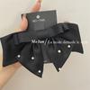 Grampo de Cabelo Elegante com Laço de Cetim Top Clip 2023 Novo Popular Acessório de Cabeça Grampo de Mola Estrela Elegante para Mulheres