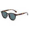 3408 Gafas de Sol Redondas Polarizadas con Clavos de Arroz Moda Retro Europea y Americana Tendencia Protección UV Transfronteriza de Amazon para Hombres y Mujeres