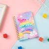 Caderno de Silicone A5 Anti-roedor Pioneiro Bloco de Notas Espremedor Desenho Animado Bolha Descompressora Caderneta Espiral Este Lote