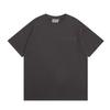 Temporada 8 FOG ESSENTIALS Marca de Moda Estamparia Flockada Masculina e Feminina Casal Solta Gola Redonda Manga Curta Camiseta Shorts