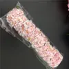Accesorios para el cabello de mujer Mori material corona hecha a mano tocado de novia accesorios Flor de manzana flor de seda simulación DIY crisantemo degradado