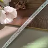 Em estoque Novo Lolita Bordado Solúvel Em Água Lace Leite Seda Único Lado Flor Onda Lace Lace Código De Barras