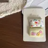 Novo Presilha de Cabelo Infantil com Laço Floral de Renda Amarelo e Rosa Presilha Lateral Presilha para Franja