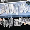 Columna de Cristal Natural Pulido Hexagonal Personalizada al por Mayor Tira de Cristal Único Gema Decoración para Acuario en Casa