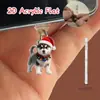 Tapón de Polvo para Teléfono Móvil con Diseño de Niña Linda de Acrílico 2D Transfronterizo Adecuado para Decoración Tipo-C de iPhone