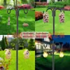 Suporte para Lâmpada Gancho de Pastor Suporte Jardim Viveiro Jardinagem Âncora de Solo Decoração de Gramado Suporte para Alimentador de Pássaros Lâmpada de Rua Cesta de Flores Gaiola de Pássaros
