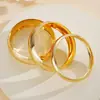 Set de Pulseras Metálicas de Paisaje Transfronterizo Más Vendido en Europa y América, Set de 3 Piezas, Pulsera Ancha Única y Exagerada