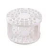 Porta lápices de acrílico multiusos para almacenamiento, porta lápices, pincel, plástico, estante de almacenamiento para brochas de maquillaje, gran capacidad, escritorio, sensación de alta gama