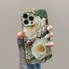 Tela cheia com flores leves e elegantes, adequada para capa de celular iphone17PROMAX 15 Apple Huawei p80 Xiaomi