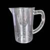 Taza medidora, Vaso de plástico para hornear, Herramienta especial para té de leche, Vaso graduado, Cubo medidor comercial con asa, Grado alimenticio de alta precisión