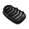 Adequado para BMW Série 1 F20 cavalo Série 1 F20 2012 2013 2014 grade frontal de corrida preto brilhante