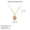 Colar Pingente Quadrado com Formato de Diamante em Corda Torcida Dourada Prata de Lei S925 Transfronteiriço Europeu e Americano para Mulheres, Corrente de Clavícula Versátil da Moda de Luxo Leve