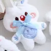 Bolsa de Presente Decorativa com Boneco de Pelúcia Desenho Animado Decoração de Feriado DIY Pingente de Boneca para Bolsa Acessórios de Presente