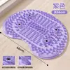 Novo Tapete de Acupressão para Massagem em Forma de Castanha de Caju 68cm para Corrida Ultra Lenta no Local, Tapete de Massagem para Pés para Estimular os Meridianos