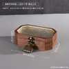 Caixa de Armazenamento de Madeira com Tampa Flip-Top e Textura de Madeira Caixa de Joias de Madeira Organizador de Mesa Caixa de Madeira Decorativa para Armazenamento Suprimentos para Móveis