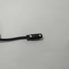 Taza de jugo cable de carga magnética pulsera reloj inteligente cargador usb 2 pines espaciamiento 4.0mm Negro