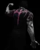 Breathedivinity Marca Americana de Moda Estilo Oscuro Ropa Deportiva Fitness Camiseta para Hombre Elástico de Secado Rápido