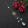 Apanhador de Sol de Cristal Estrela Lua Coração Ornamentos Pingentes Decoração Arco-Íris Decoração de Pendurar Conjunto de Jardinagem Sinos de Vento