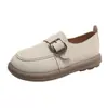 Mocasines Retro para Mujer 2026 Primavera y Otoño Nuevo Estilo Mocasines Slip-On Suela Plana Suave Talla Grande Zapatos Birkenstock