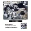 Nova Urna de Chá Elétrica Chinesa com Chaleira Embutida para Ferver Água Área de Preparo de Chá Dinghu 2ª Geração Reabastecimento Automático de Água Engarrafada