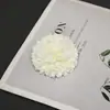 Simulación 6cm Pelota de Ping Pong Cabeza de Crisantemo Crisantemo de Mil Capas Flor Artificial Broche para Ropa DIY Accesorios para Tocados Decoración de Escena