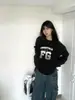 Niebla Rekk Esenciales Marca de Nicho de Moda Pareja Americana Camiseta para Capas Interiores Tops Camisetas de Manga Larga para Mujer para Hombres