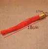 Cuerda Colgante Pequeña Roja, Juego de Tubos Dorados Adorno de Cabeza Colgante Pequeño para Colgar en el Coche Festivo Accesorio de Borla Cuerda de Borla para Manualidades Cuerda Colgante