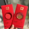 Adesivos de Telefone de Ouro Puro 999 para o Festival da Primavera, Artesanato em Metal de Envelope Vermelho de Alta Qualidade, Presentes para Reunião Anual