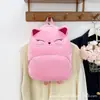 Mochila Infantil Cartoon Transfronteiriça Tapete Fornecimento Mochila Gato de Pelúcia Desenho Animado Mochila Infantil