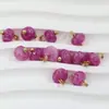 Cuentas Planas de Piedra Natural Botones Estilo Chino Redondos Hebilla Hecha a Mano para Hanfu Qipao Accesorios Estilo Tendencia Nacional Botones de Jade